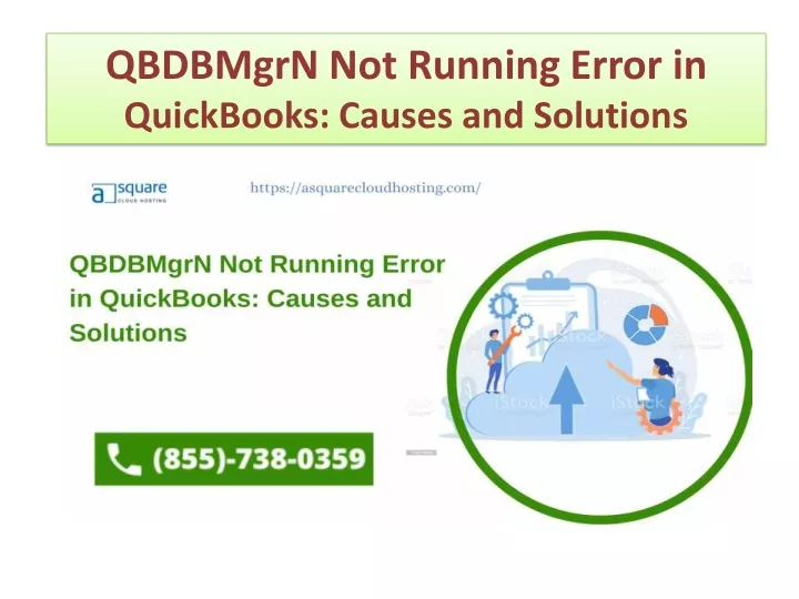 qbdbmgrn not running error in quickbooks causes