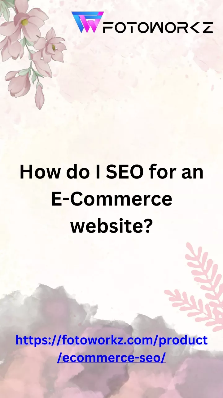 how do i seo for an e commerce website