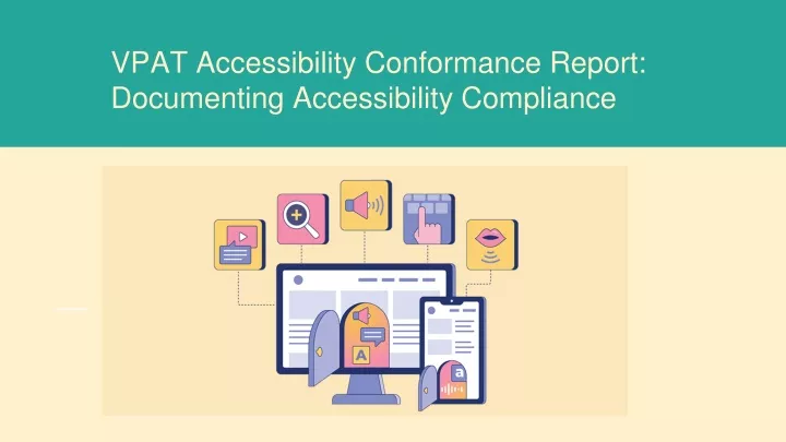 vpat accessibility conformance report documenting accessibility compliance