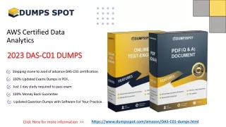Amazon DAS-C01 Dumps