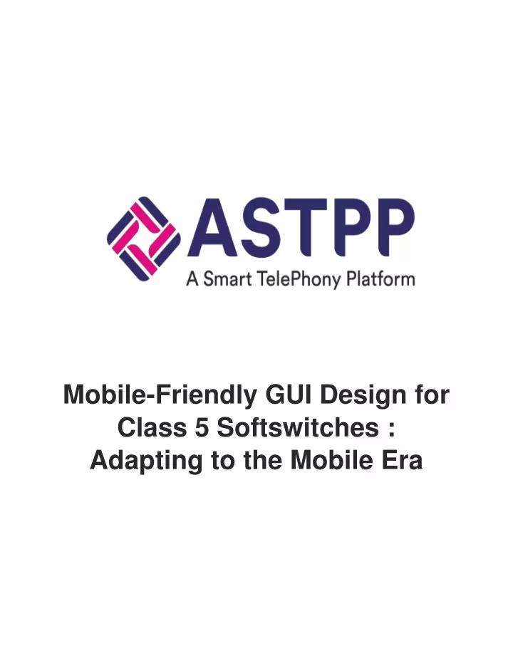 mobile friendly gui design for class