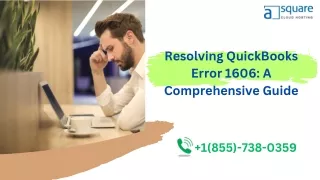 resolving quickbooks error 1606 a comprehensive