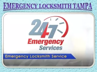 Emergency Locksmith Tampa