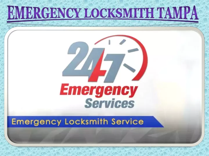 emergency locksmith tampa