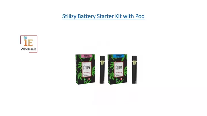 stiiizy battery starter kit with pod