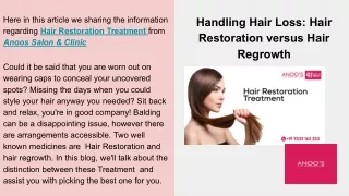 Hair Restoration