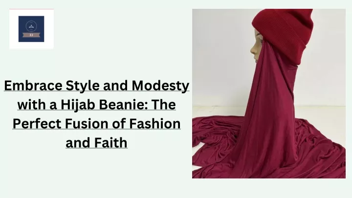 embrace style and modesty with a hijab beanie