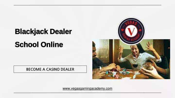 blackjack dealer school online