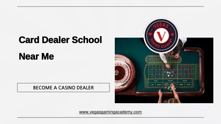 card dealer school near me