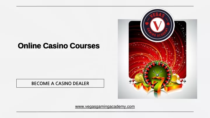 online casino courses