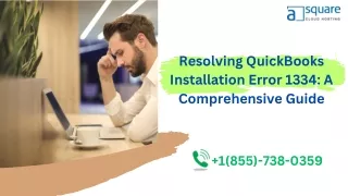 resolving quickbooks installation error 1334