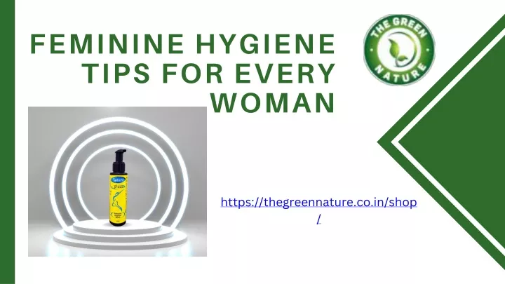 feminine hygiene tips for every woman