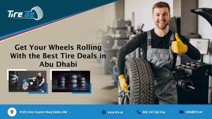 get your wheels rolling with the best tire deals