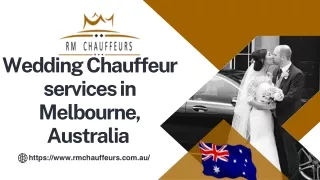 Elegant Wedding Chauffeur Services in Melbourne - rmchauffeurs