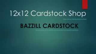 12x12 cardstock shop