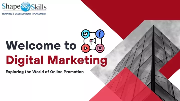 welcome to digital marketing