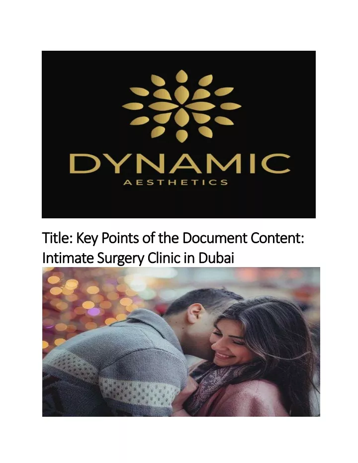 title key points of the document content title