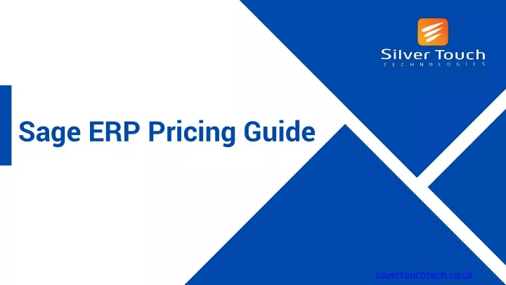 sage erp pricing guide