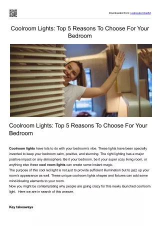 Coolroom Lights Top 5 Reasons To Choose For Your