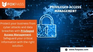 What is Privileged Access Management