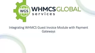 guest invoice whmcs module