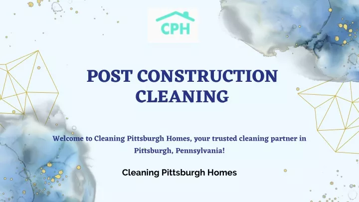 post construction cleaning