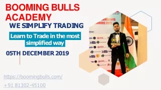 booming bulls academy wesimplify trading