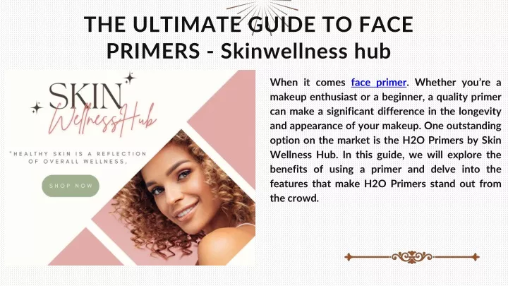 the ultimate guide to face primers skinwellness