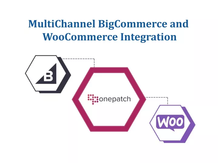 multichannel bigcommerce and woocommerce