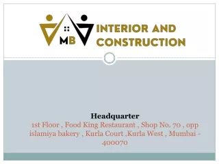 Mbinteriorandconstruction-company-mumbai