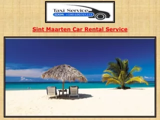 Sint Maarten Car Rental Service