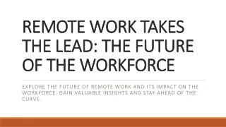 The Rise of Remote Work: Strategies and Insights | ACE Technologies