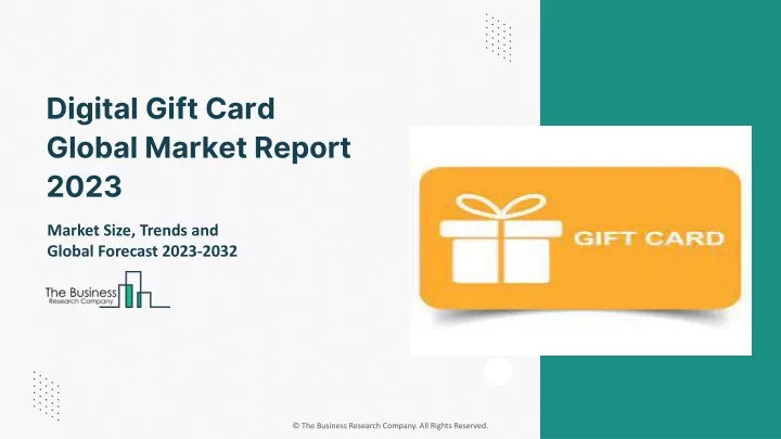 digital gift card global market report 2023