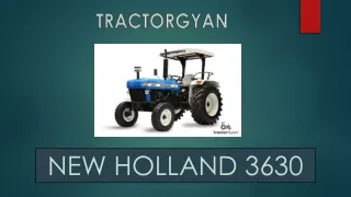 New holland 3630 Price in India - Tractorgyan