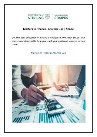 Masters In Financial Analysis Uae  Stir.ae2