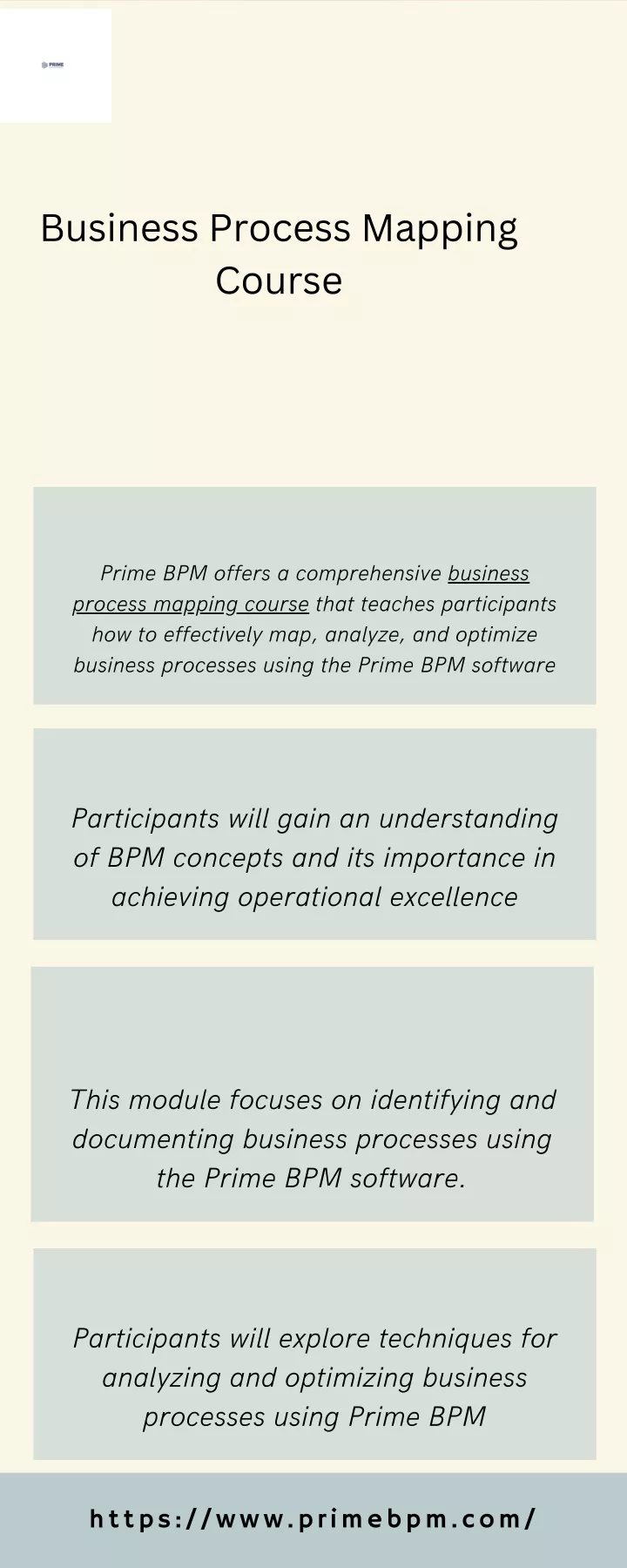 business process mapping course