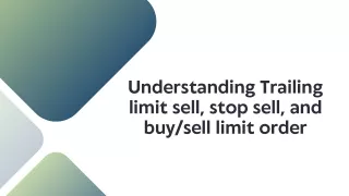 Stop Sell Order