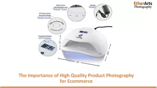 The Importance of High Quality Product Photography for Ecommerce july-7-2023
