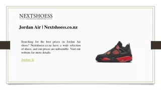 Jordan Air  Nextshoess.co.nz