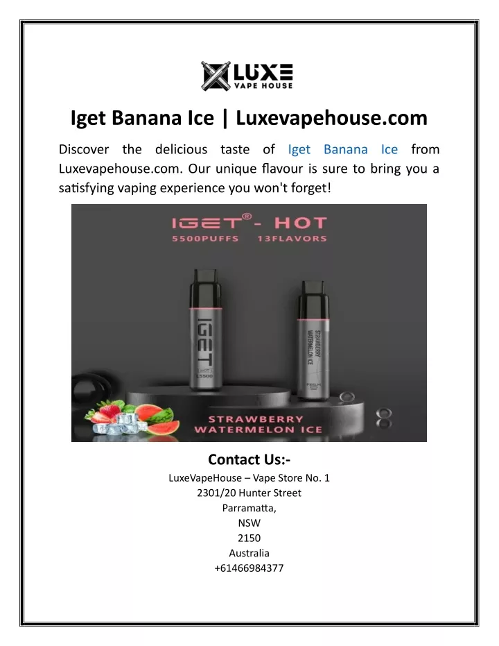 iget banana ice luxevapehouse com