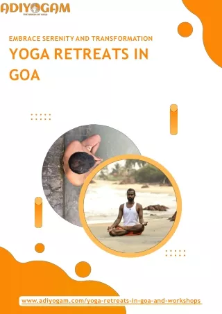 Adiyogam Goa Yoga Retreats | Find Serenity and Transformation
