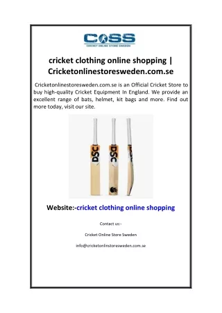 cricket clothing online shopping  Cricketonlinestoresweden.com.se
