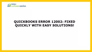 quickbooks error 12002 fixed quickly with easy