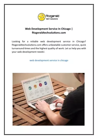 Web Development Service In Chicago  fitzgeraldtechsolutions