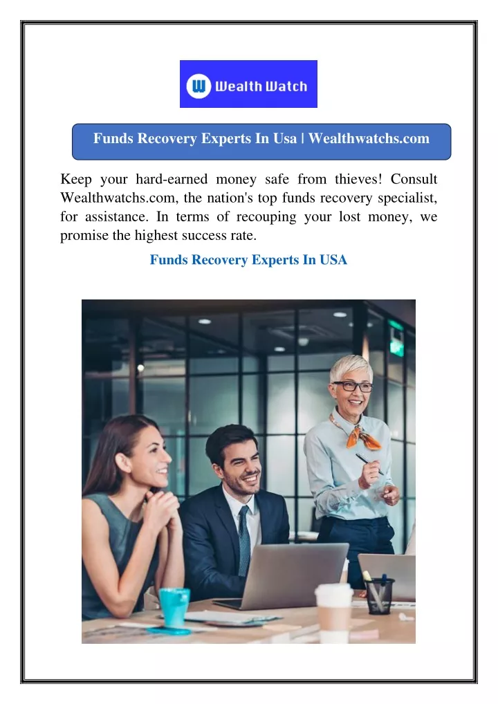 funds recovery experts in usa wealthwatchs com