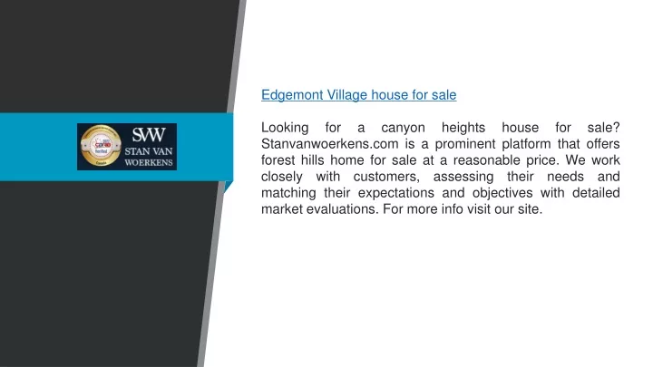 edgemont village house for sale looking