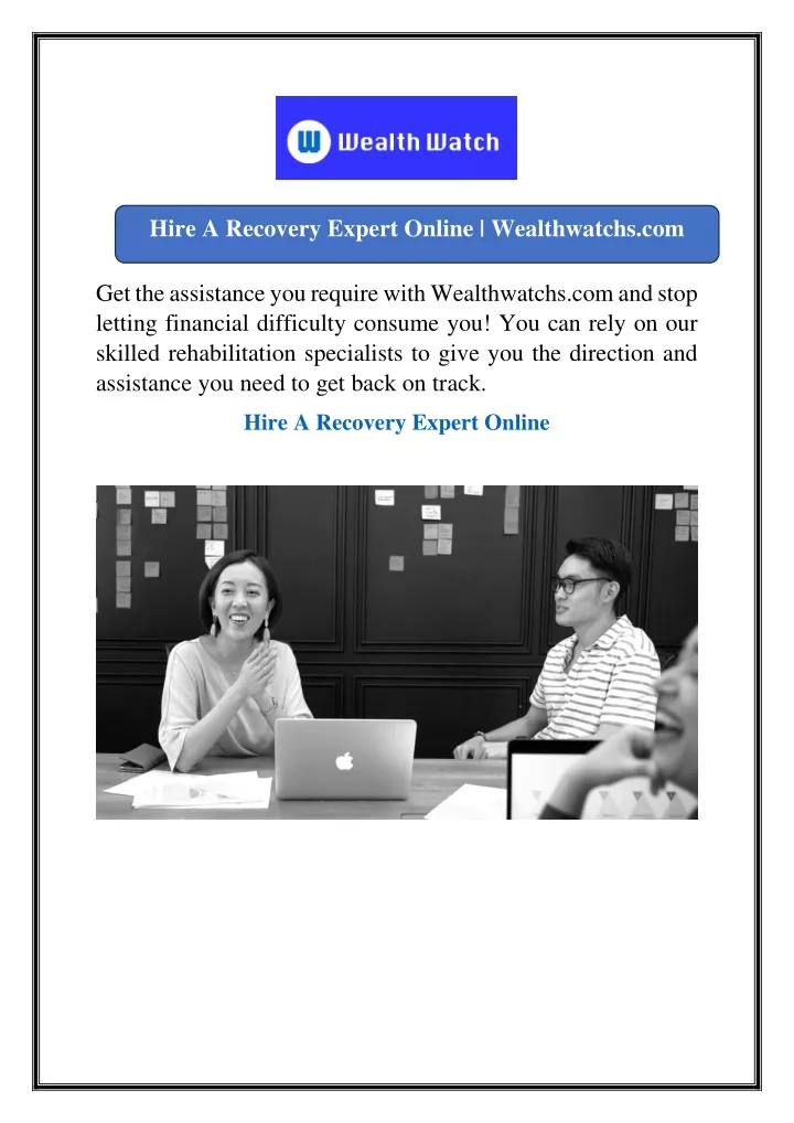 hire a recovery expert online wealthwatchs com