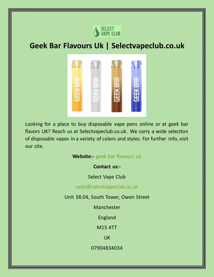 geek bar flavours uk selectvapeclub co uk