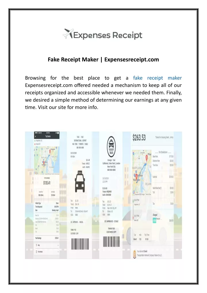 fake receipt maker expensesreceipt com