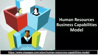 Human Resources Capabilities Model - An HR capability matrix